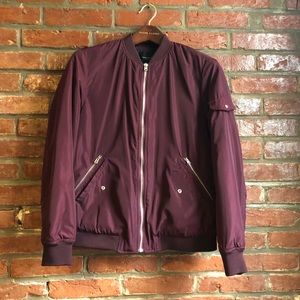 Zara women’s quilted bomber size XS